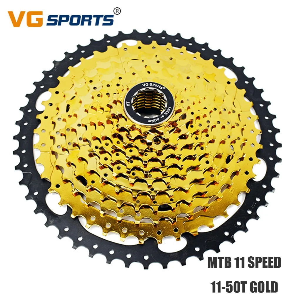 Дорожный велосипед Freewheel Cassete 11 Speed 50T Gold V S MTB велосипедные звездочки Velocidades