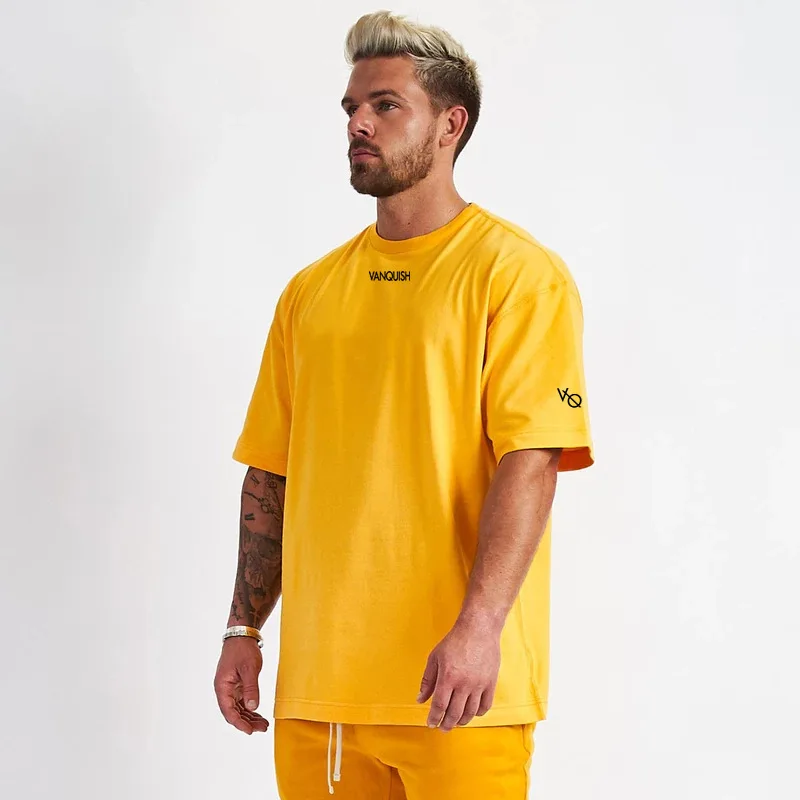 

2021 new leisure sports loose T-shirt running fitness sports T-shirt