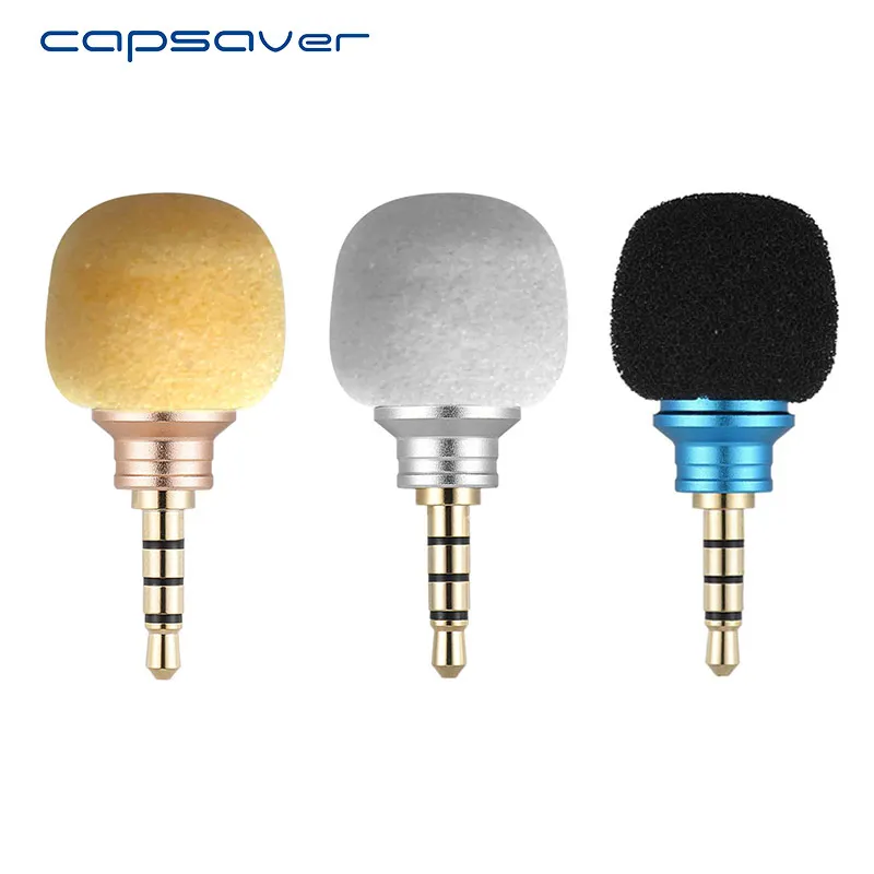 Миниатюрный микрофон capsaver для мобильного телефона смартфона портативный