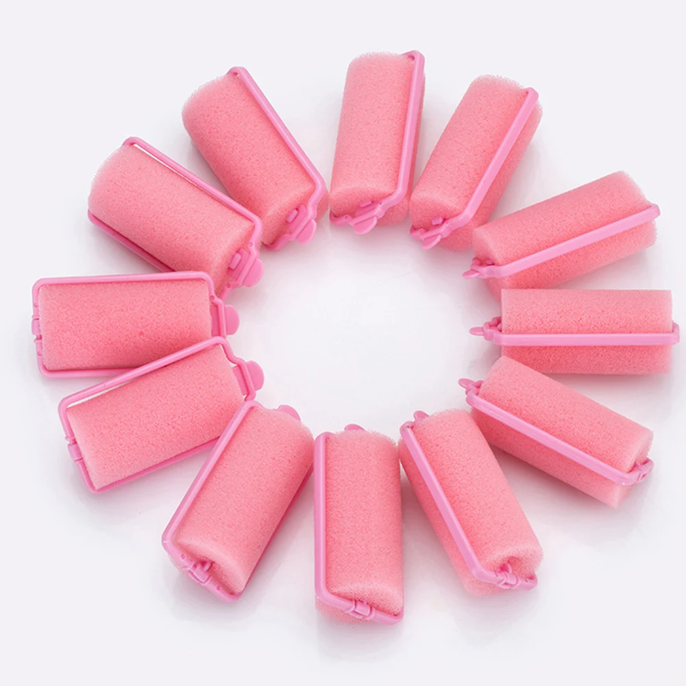 12 шт. мягкая губка для завивки волос | Красота и здоровье