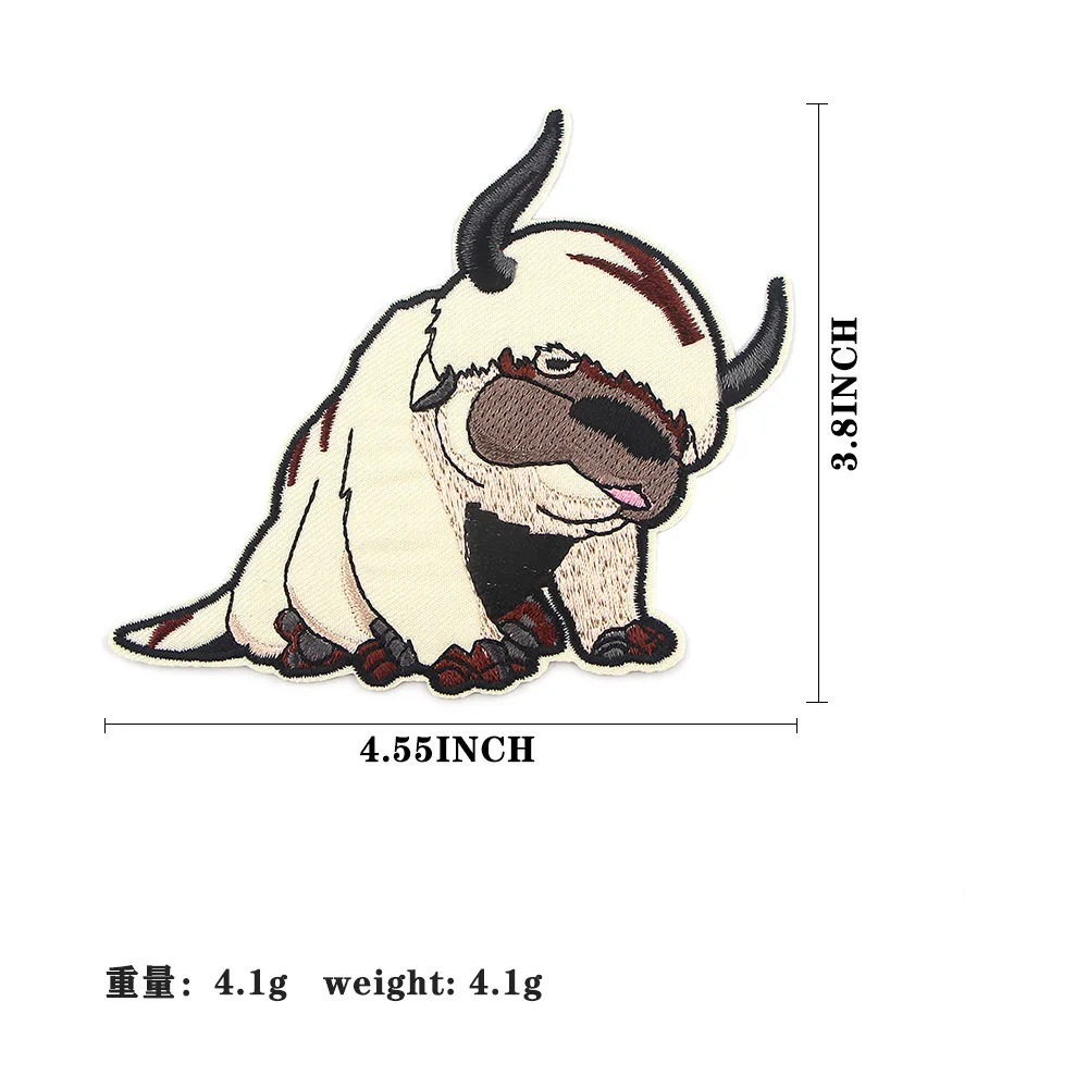 

G1074 Anime Cute Iron On Embroidered Patches Clothing Badge Sticker Sewing Fabric Diy Backpack Jacket Skirt Patch