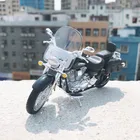 Модель литая из сплава Maisto 1:18 YAMAHA ROAD STAR, мотоциклетная модель, работающая короткоамортизационная игрушка для детей, подарок, коллекционная игрушка