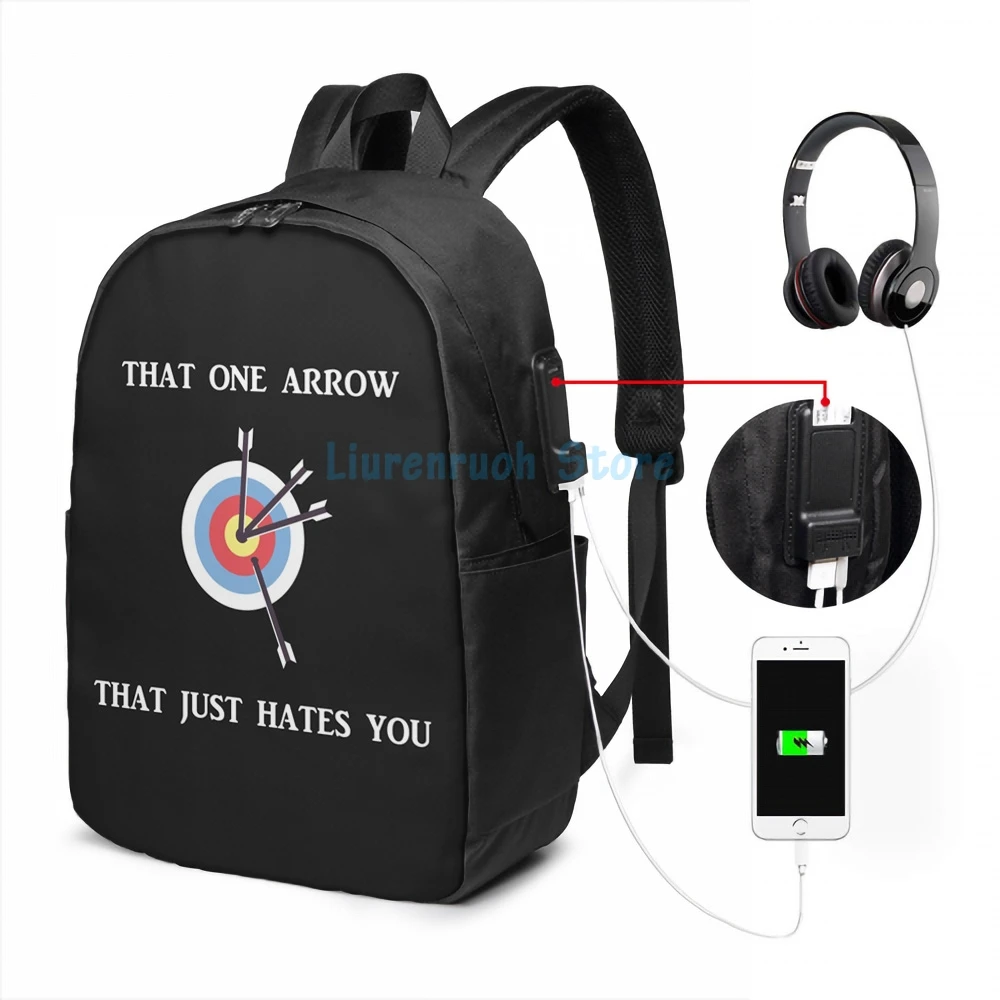 Рюкзак с USB-зарядкой для мужчин и женщин тренировочная сумка ноутбука рисунком