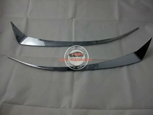 

Chrome Head light Eyelid Cover Trim For Euro Accord 2008 2009 2010 2011 2012 13
