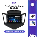 Автомагнитола с GPS-навигацией, головное устройство для Chevrolet Cruze J300 2009 2010 2011 2012 2013 2014, мультимедийный видеоплеер, BT