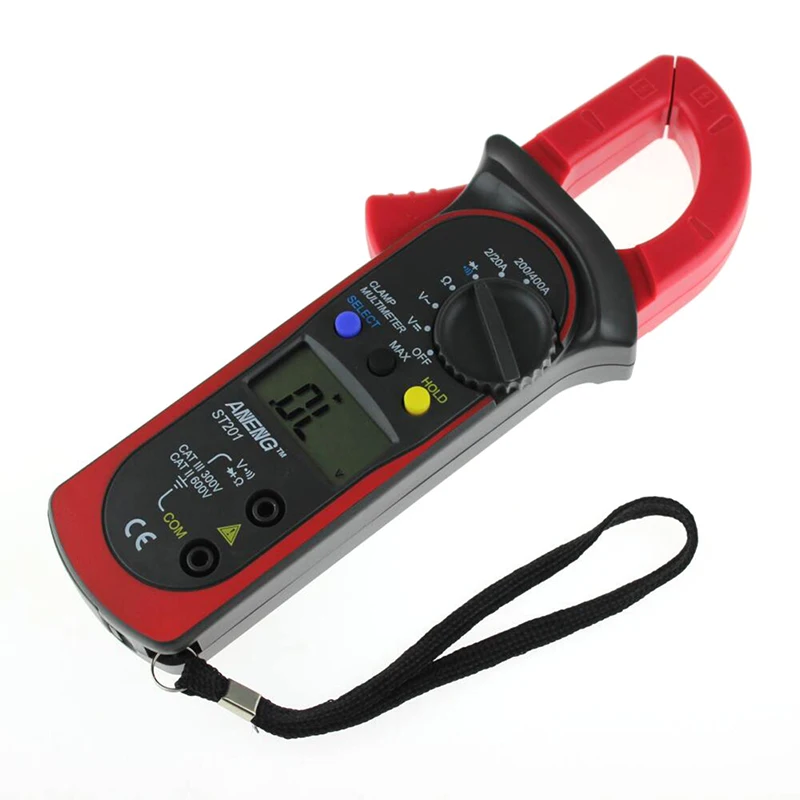 

Digital LCD Disaplay Clamp AC/DC Multimeter Amp Volt Meter Resistance Tester