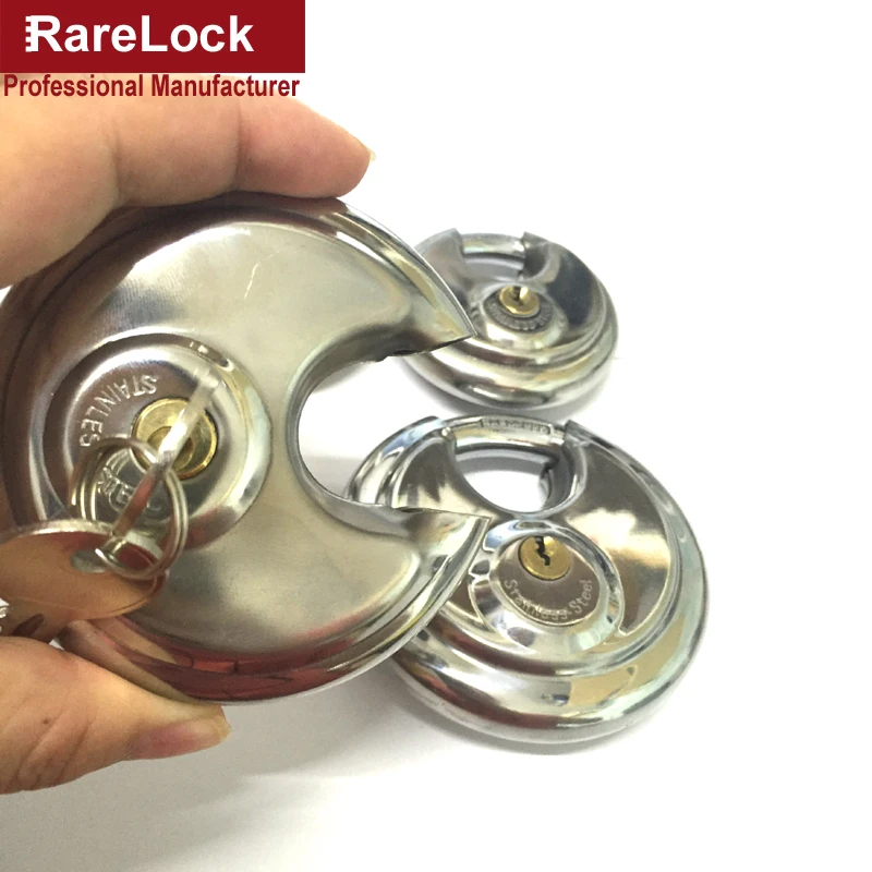 Круг Сталь замок с 2 ключами 60-70 мм для приготовления пищи на воздухе ворота