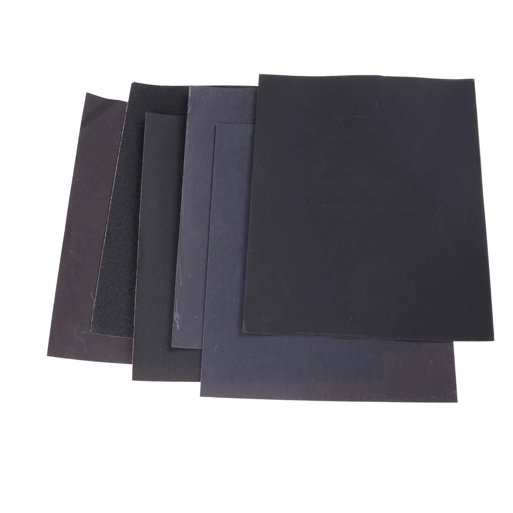 

180#400#800#1000#1200#1500#2000# Waterproof Sanding Paper Wet Dry Polishing Sandpaper Grit Granularity Metal Wood Abrasive Tools