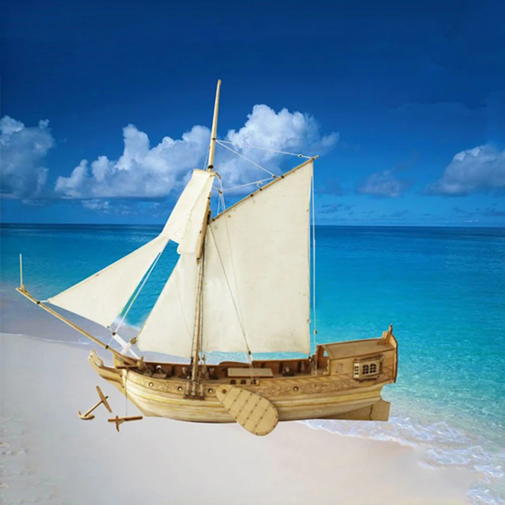 1 комплект деревянный парусник корабль Наборы для домашнего использования