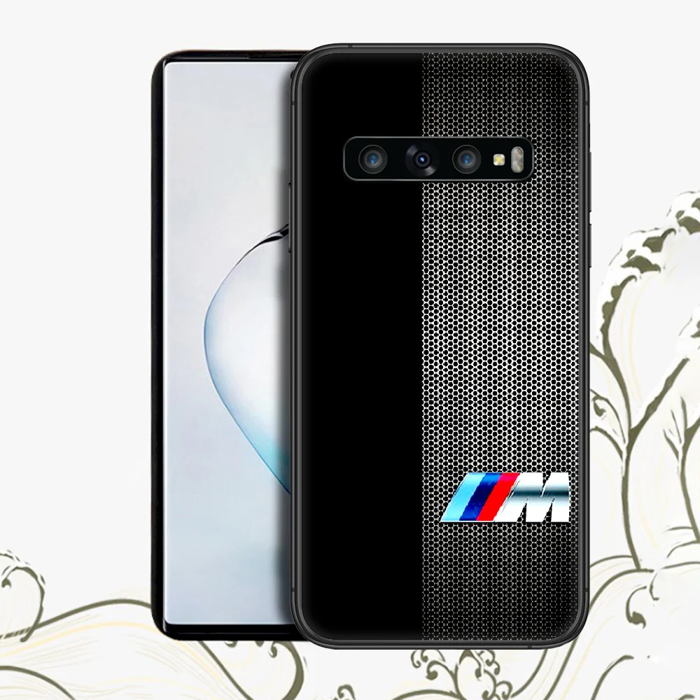 

BMW Luxury Car Samsung Galaxy Note S 7 8 9 20 21 10 Plus E Lite Uitra For Phone Case black Cover Pretty Coque Soft Back Trend