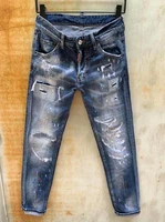 2021 new classicauthentic dsquared2retroitalian brand womenmen jeanslocomotivejogging jeansdsq9129