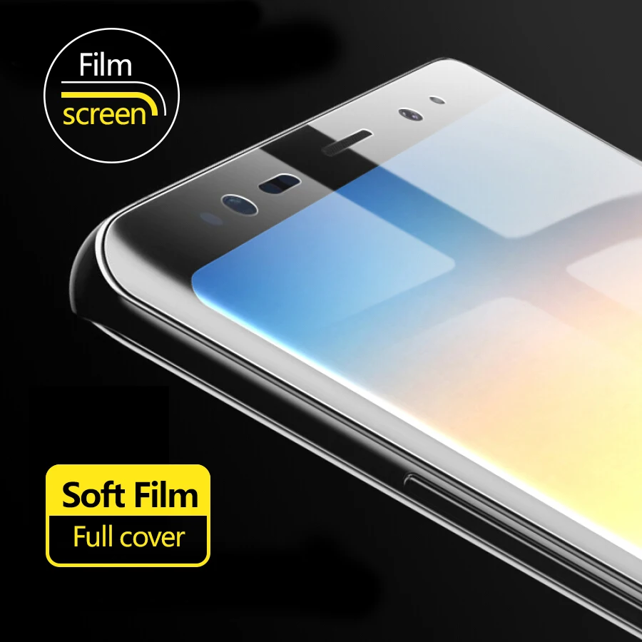 Пленка из мягкого ТПУ 3D полное покрытие экрана Защитная пленка для LG V50 V40 V30 V20 G5 G6