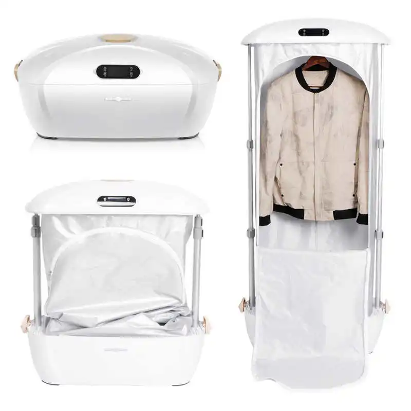 

900W Collapsible Portable Clothes Dryer Full Automatic UV Iron Steam Ironing Machine Multifunction Household Appliances AU 220V