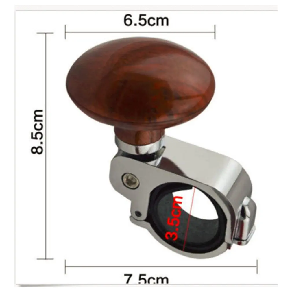 

Universal Car Steering Wheel Knob Booster Ball Steering Metal bearing truck handle steering wheel auxiliary booster