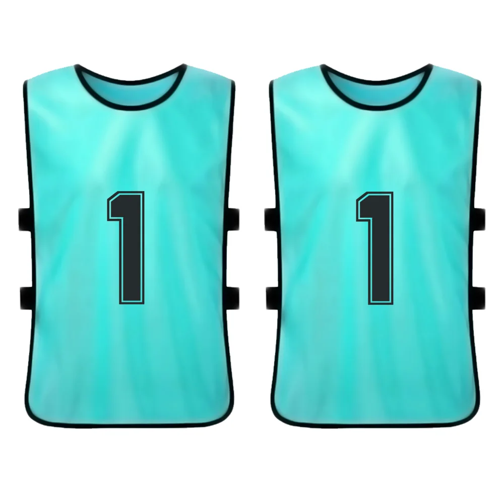 

Outdoor Sports 6 PCS Adults Soccer Pinnies Quick Drying Football Jerseys Vest Breathable Team Training Practice Sports Vest