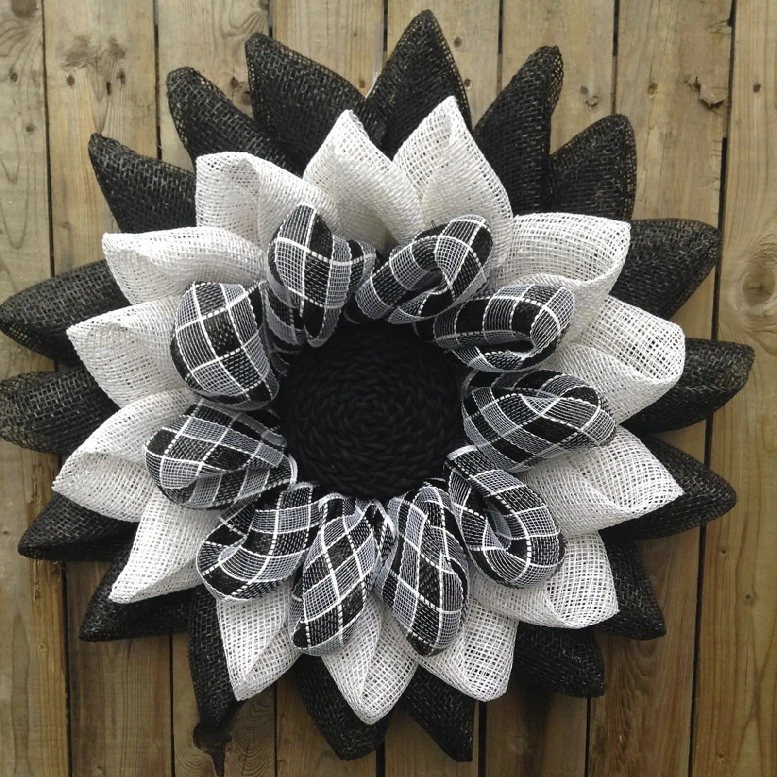 Искусственный венок украшение для двери искусственная пчела Подсолнух гирлянда