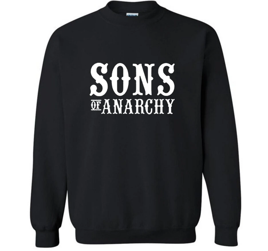 Мужская Флисовая Толстовка SOA Sons of анархия новая модная спортивная одежда для
