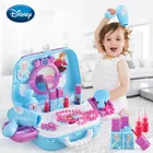 Disney холодное сердце кухонная посуда игрушечный рюкзак детский игровой дом девочка Моделирование красоты макияж игрушки