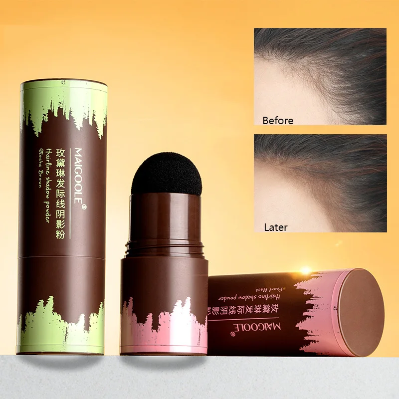 

25G Hairline Powder Two-Color Delicate Natural Shadow Repair Powder Forehead Modification and Reissue Bun Line Filling Powder