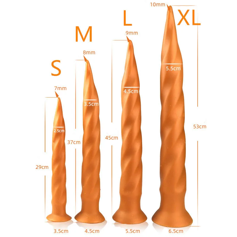 2020 супер длинный анальный фаллоимитатор Анальная пробка для массажа простаты