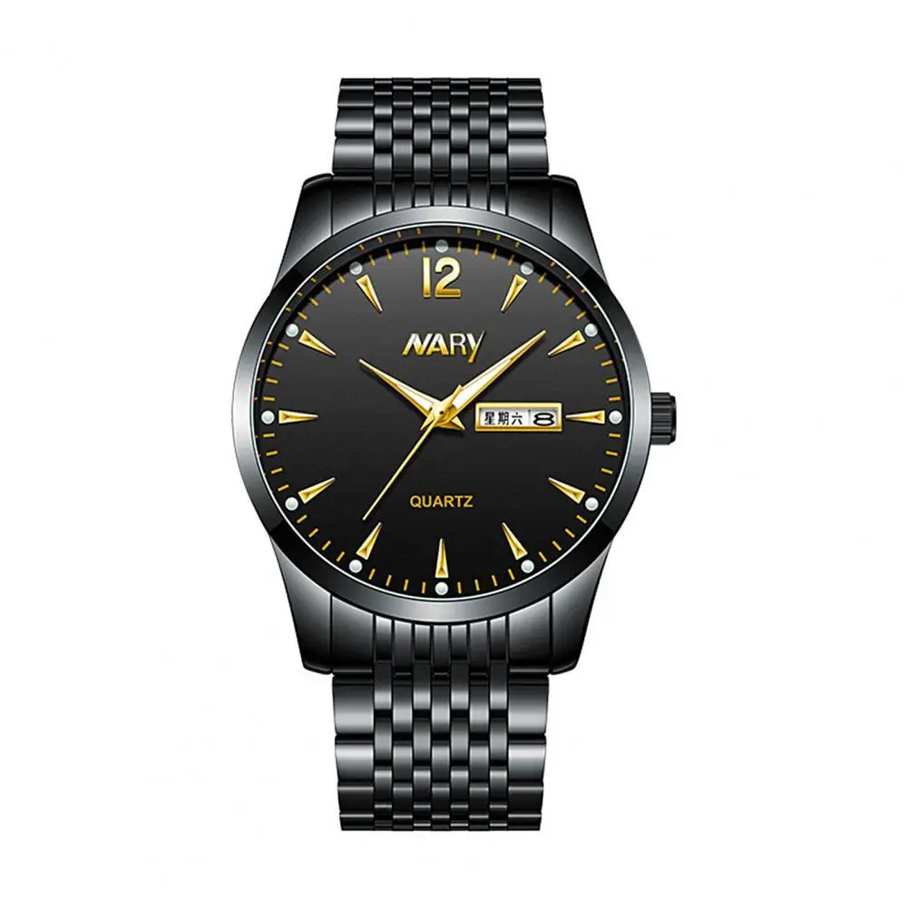 Модные стильные тонкие кварцевые наручные часы 3D деловые с двойным календарем