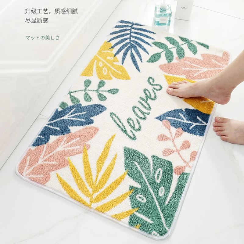 

Водопоглощающий коврик, коврик для ванной комнаты, набор кухонных дверей, напольный коврик, коврик для унитаза, нескользящий