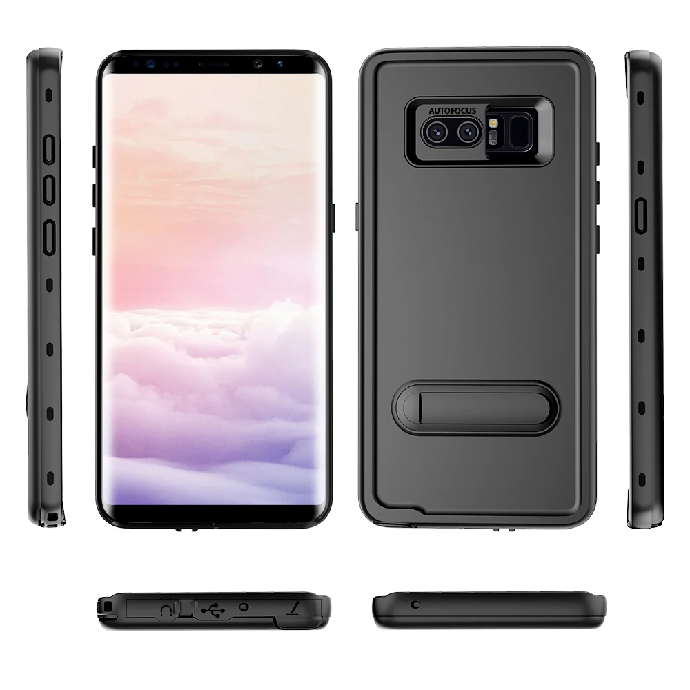 SHELLBOX IP68 Водонепроницаемый чехол для Samsung Note 8 серия DOT Защита ПК противоударный