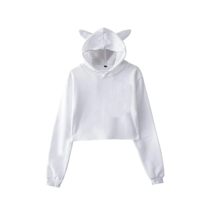 Сейлор Мун Харадзюку Толстовка корейский стиль ulzzang kawaii 90s мультфильм одежда пуловеры новые негабаритные с капюшоном уличная - Цвет: white
