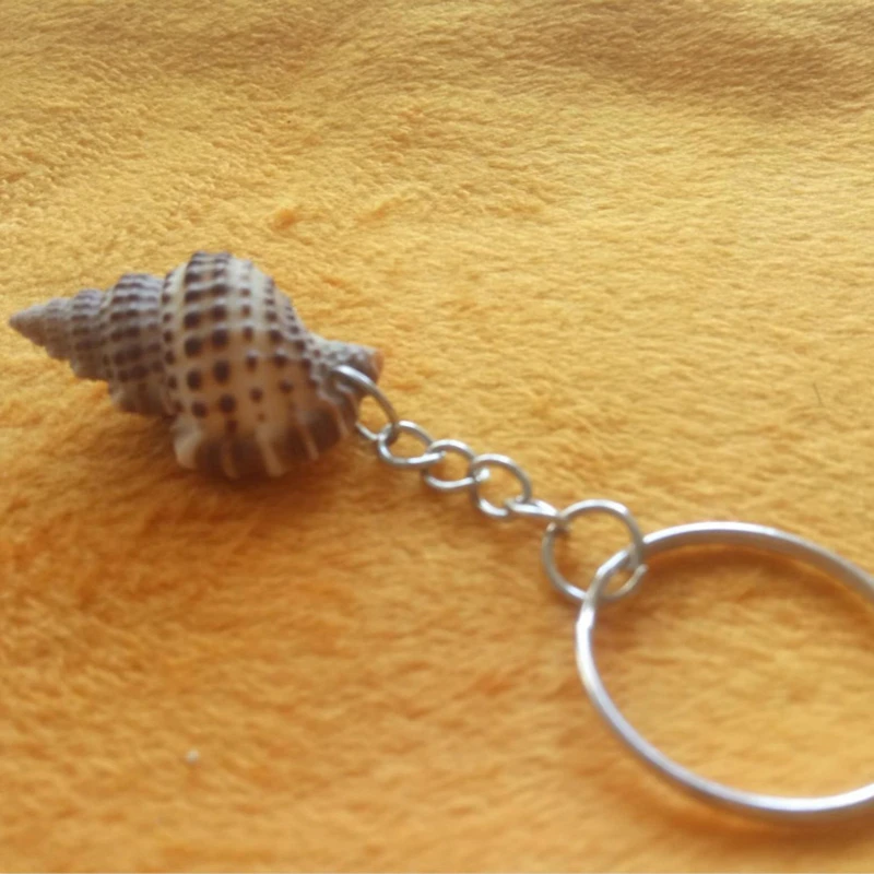 

Conch shell keychain