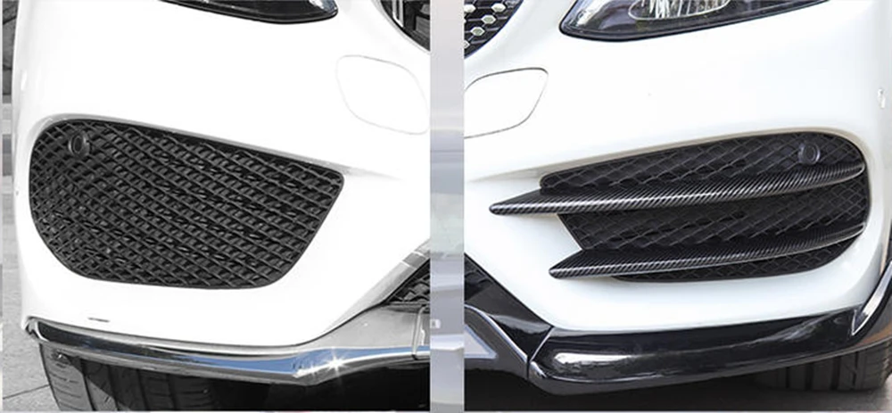 Передний Задний бампер Крышка вентиляционного отверстия для 2015 2018 Mercedes Benz C Class