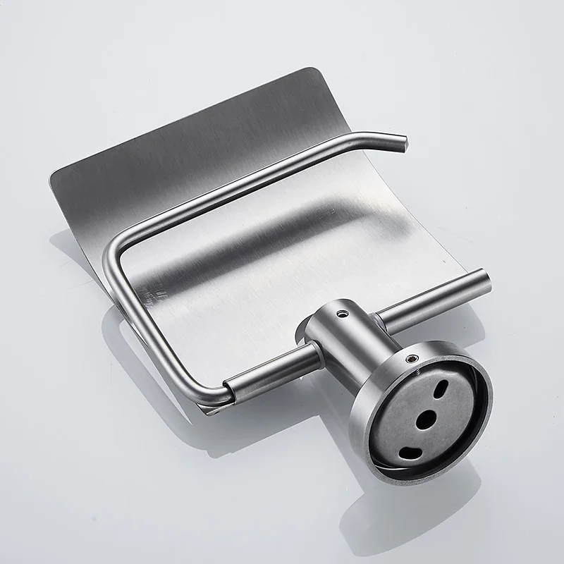 ROVOGO Toilet Paper Holder with Cover Single Roll Wall Mounted Bathroom Storage Dust Proof Roller | Обустройство дома