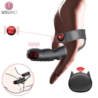 finger wearable massager 10 mode vibrating massage stimulator couple flirting intimate toys thrill men and women both to climax
