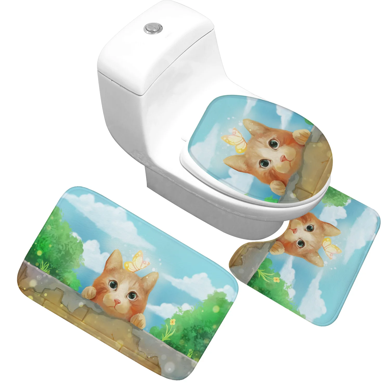 Коврики Zeegle с животными для гостиной спальни коврики кровати Нескользящие детей