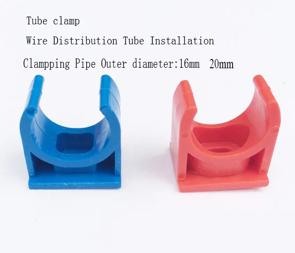 ПВХ U образный зажим для трубки установки распределительной провода защитная