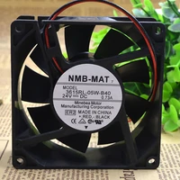 original nmb 3615rl 05w b40 9038 9cm 24v 0 73a waterproof inverter cooling fan