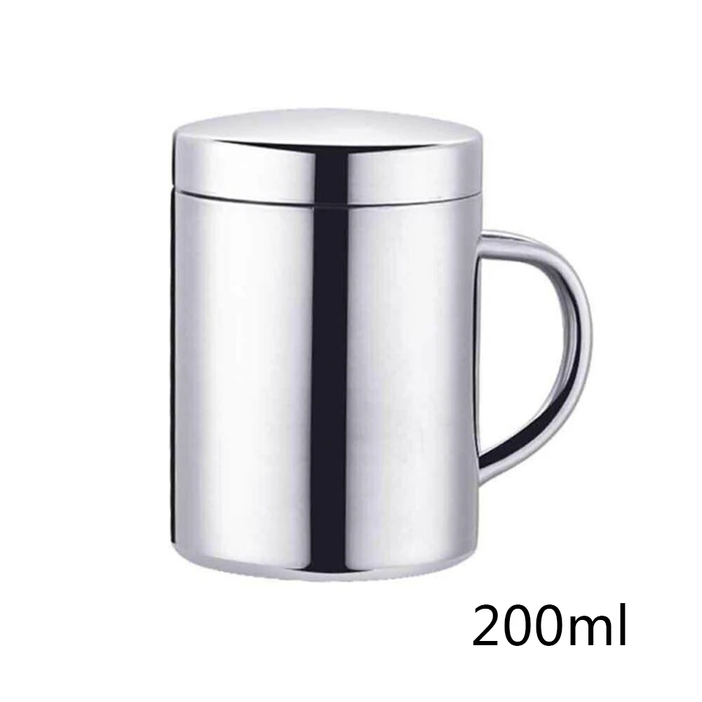 

Double Wall Stainless Steel Coffee MugTermo Cup Travel Tumbler Coffee Jug Milk Tea Cups Double Office Water Mugs 350/500ml