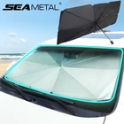 Защита от УФ-лучей солнцезащитный козырек для лобового стекла автомобиля летний УФ-отражатель защита козырьков внутренний используемый зонтик для авто легко хранить