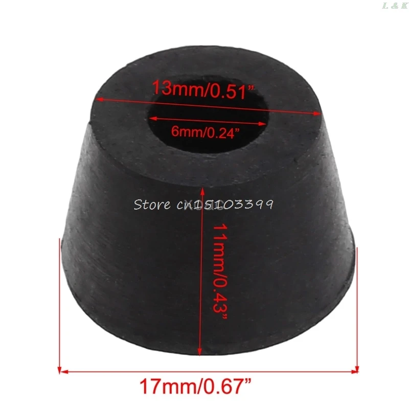 20 шт. резиновый инструмент чехол Нескользящие шкаф коробка ножная бамперы