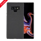 YTF-чехол из углеродного волокна для телефона Galaxy note9, арамидное волокно, легкий тонкий чехол для телефона, матовый противоударный защитный чехол cf