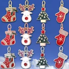 Рождественская серия, подвеска сделай сам, ожерелье, шармы для браслетов, шармы для изготовления ювелирных изделий для женщин, винтажные праздничные подарки, подарок 2021