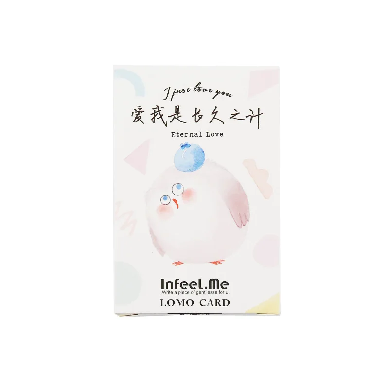 

28 Sheets/Set Chicken Cat Pet Lomo Card Cartoon Animals Mini Postcard Greeting Card Christmas Gifts