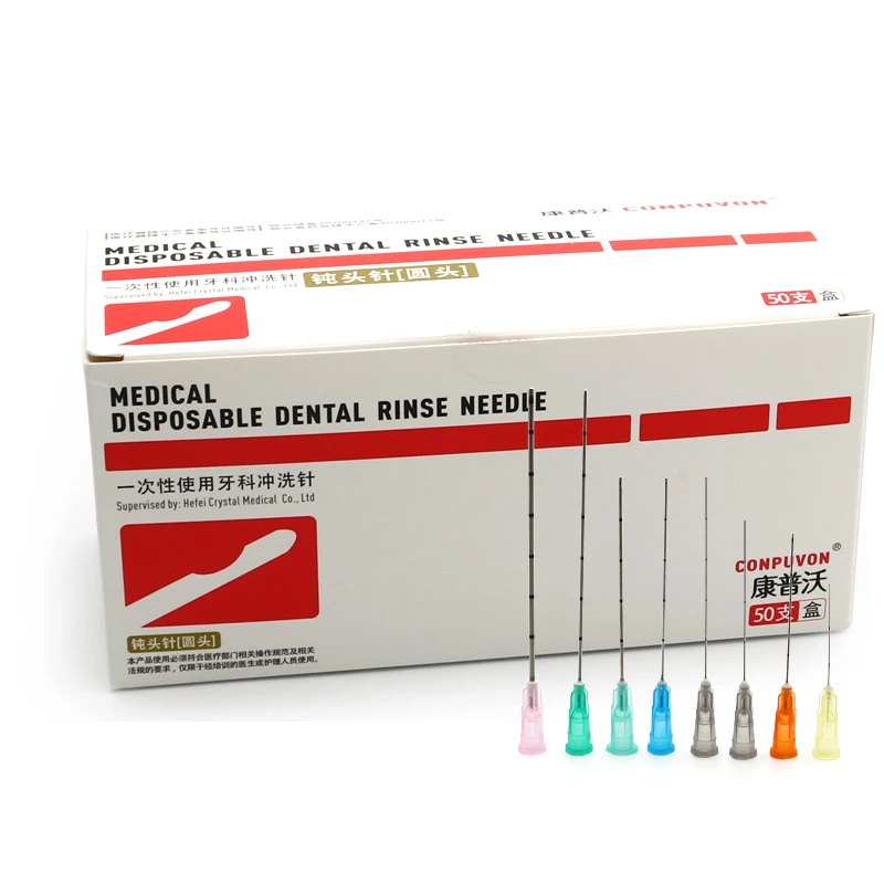

Single-use blunt needle with calibration 23G50 thread carleton needle 27G70 micro - rectified needle head with calibration