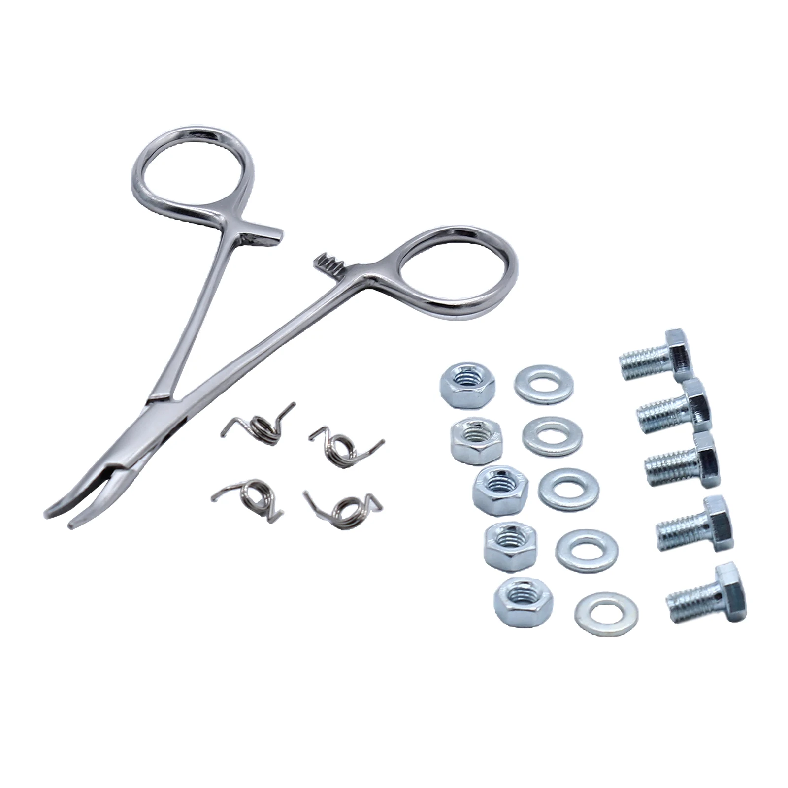 

Stainless Steel Door Lock Actuator Repair Kit 4 Springs Set with Installation Tool for Mercedes C-Class W209 2002-2009 1 Set