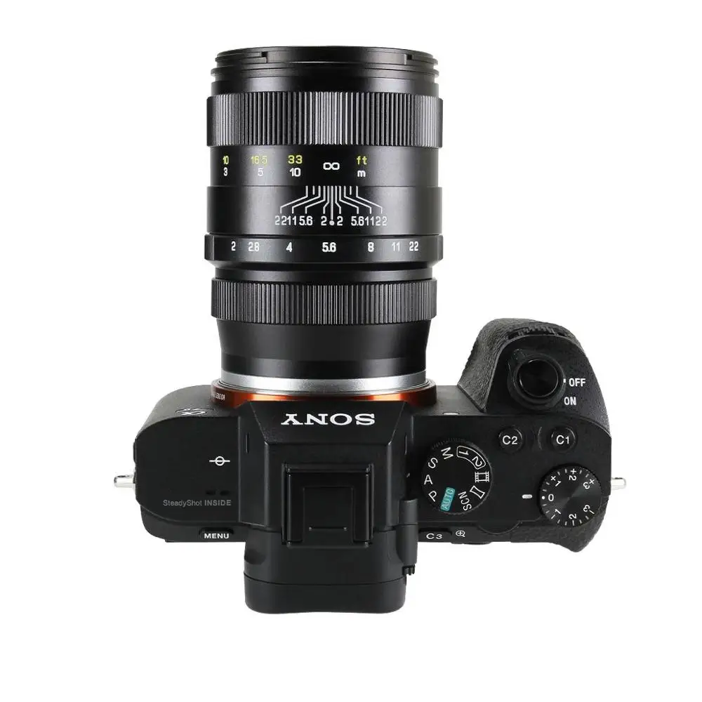 Zhongyi Mitakon Creator 85 мм f/2 F2.0 объектив для камеры Sony FE Canon EF Nikon F Pentax K A EOS PK крепление |