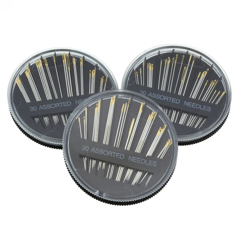 Швейные иглы из нержавеющей стали 1 упаковка 30 шт. различные набор для дома DIY