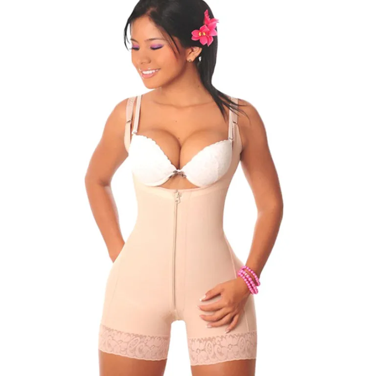 C709-skin Сексуальный корсет, бюстье, сексуальные талии, корсеты, faja, Утягивающее нижнее белье, стройнящее, Корректирующее белье, трусики, подтягивающие попу, с контролем живота - Цвет: C709-skin