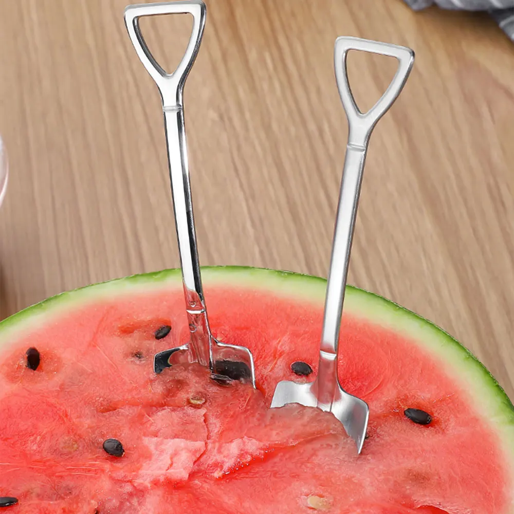 1 ПК креативный металлический Мороженое кофейная ложка-Лопатка форма в виде