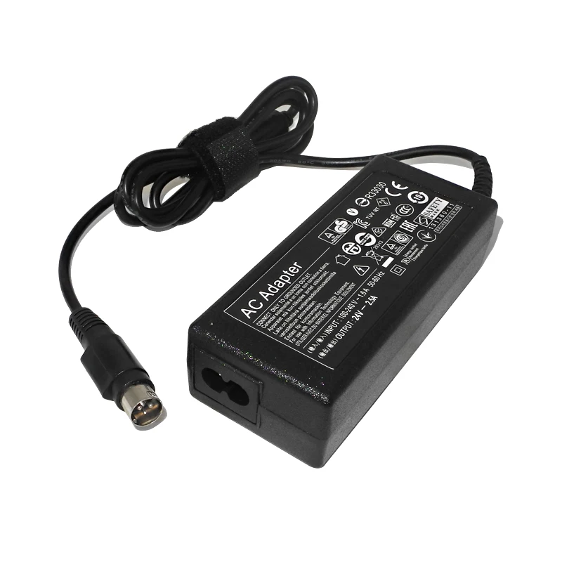 24V 2.5A 60W AC адаптер питания зарядное устройство для NCR RealPOS 7197 POS Термальный чековый