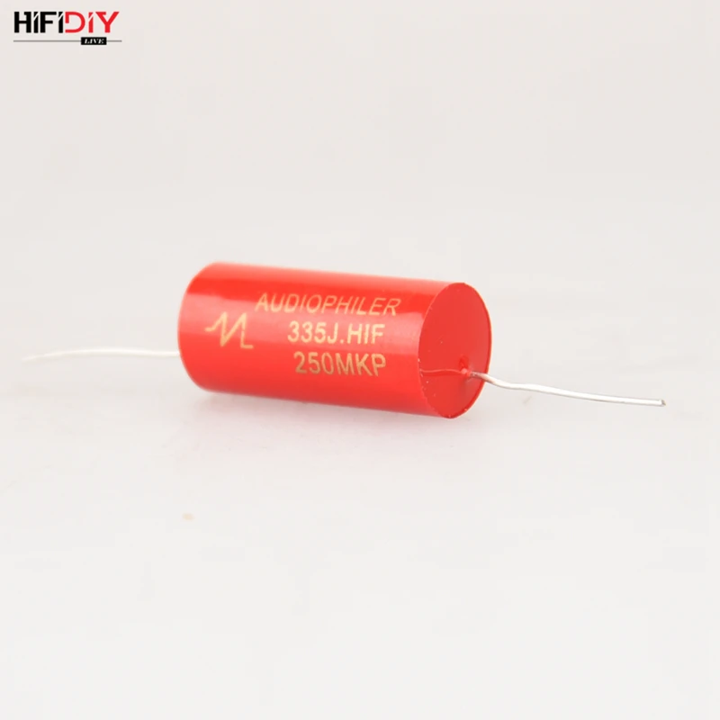 Конденсатор HIFIDIY LIVE RED MKP неполярный делитель частоты конденсатор аудио питание 5 6