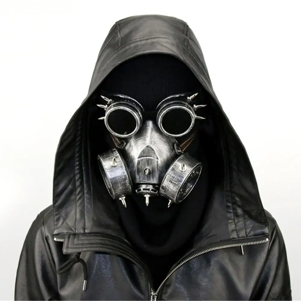 Стимпанк очки противогаз косплей Бар реквизит Готический анти-туман дымка для
